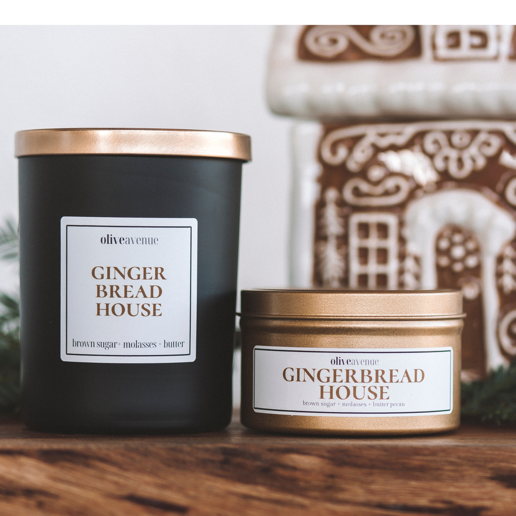 GINGERBREAD HOUSE  | 10 OZ JAR CANDLE