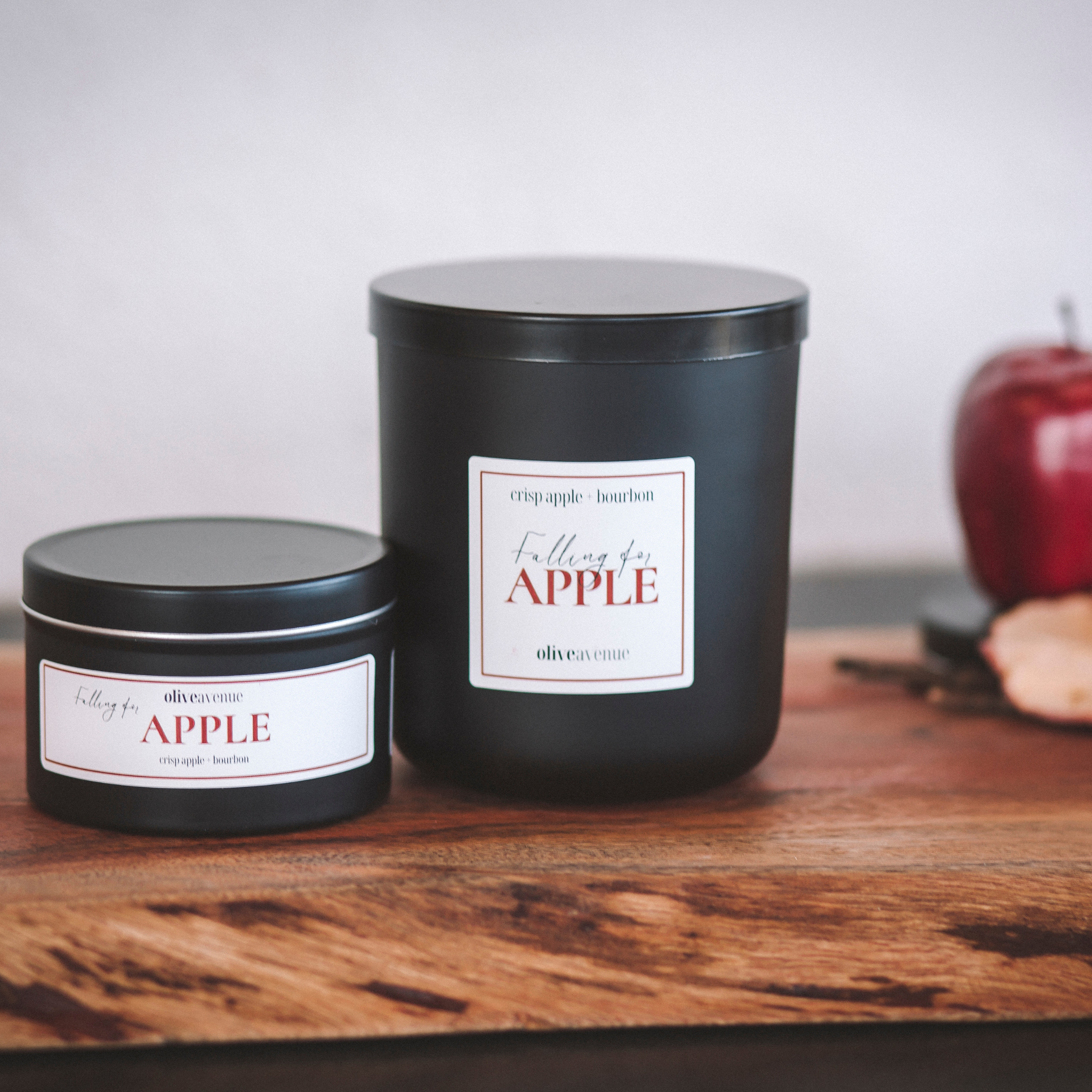 Falling for Apple Candle